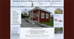 Desktop Screenshot of havelockchamber.com